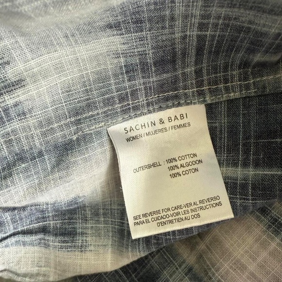 Sachin & Babi Kyle Gingham Dress (size L) 201 - Picture 7 of 7